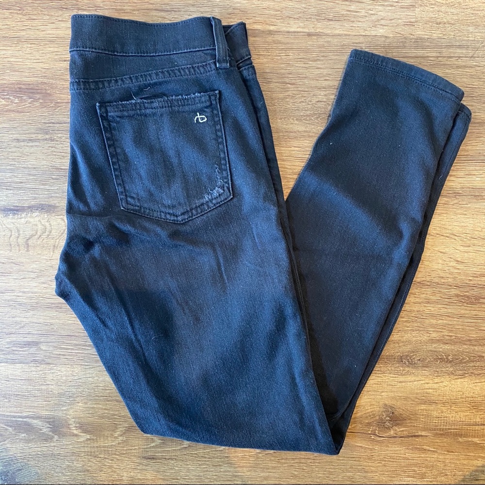 rag & bone black skinny